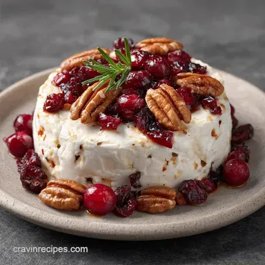 Cranberry Goat Cheese Appetizer: 20 Min