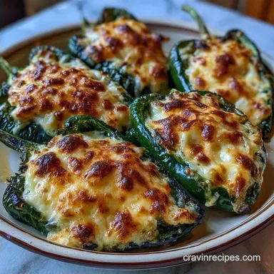 Stuffed Poblano Peppers in 30 Minutes