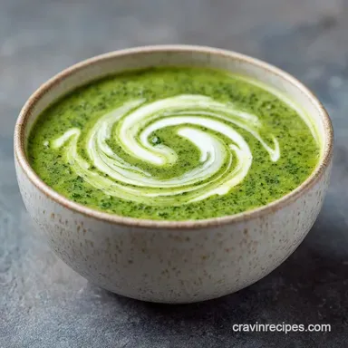 Cream of Broccoli Soup in 30 Minutes Recipe Card