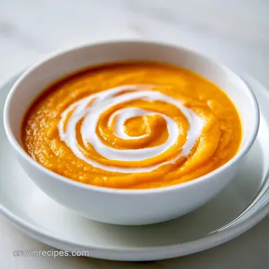 Creamy Coconut Blended Soup: Silky Recipe Card