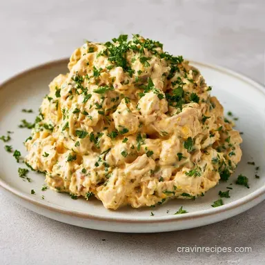 Creamy Dijon Chicken Salad in 10 Minutes Recipe Card