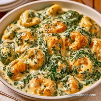 Creamy Spinach Tortellini in 30 Minutes