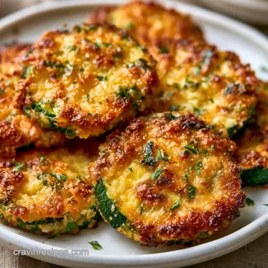 Crispy Baked Parmesan Zucchini for 4
