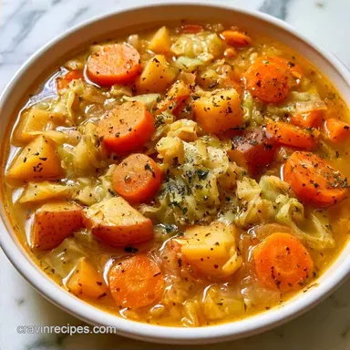 Crockpot Vegetable Soup with Potatoes