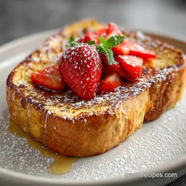 Brioche French Toast: Tender, 25 Min Recipe Card