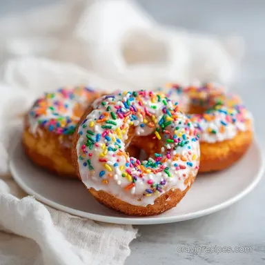 Air Fryer Donuts: Fluffy Homemade Treats in 15 Minutes Recipe Card