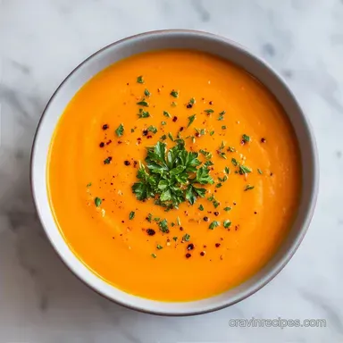 Easy Blended Vegetable Soup: Velvety