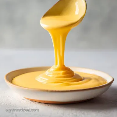 Cheddar Nacho Sauce: Silky & Pourable in 15 Min Recipe Card