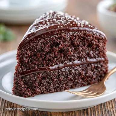 Easy Chocolate Zucchini Cake in 50 Min Recipe Card