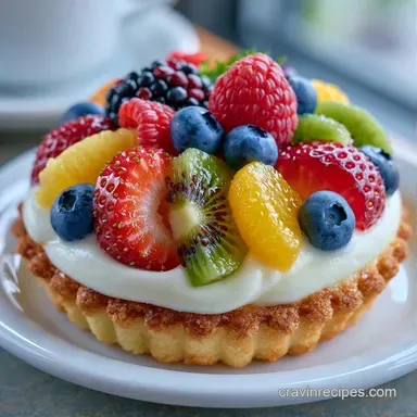 Easy Fresh Fruit Pizza in 50 Minutes Recipe Card