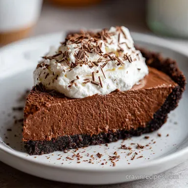 Chocolate Pie Quick and Easy: A Creamy 22-Minute Dessert Recipe Card
