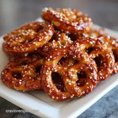 Honey Mustard Pretzels in 20 Minutes