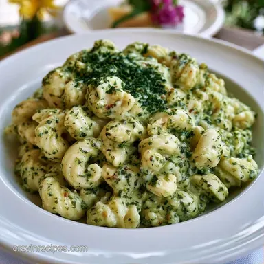 Easy Poblano Pepper Cream Pasta for 4 Recipe Card