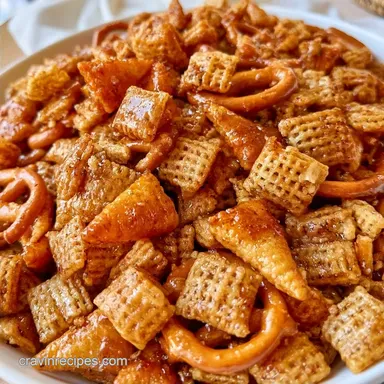 Fall Harvest Chex Mix in 25 Minutes