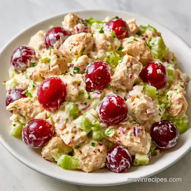 Fast Leftover Chicken Salad in 15 Min Recipe Card