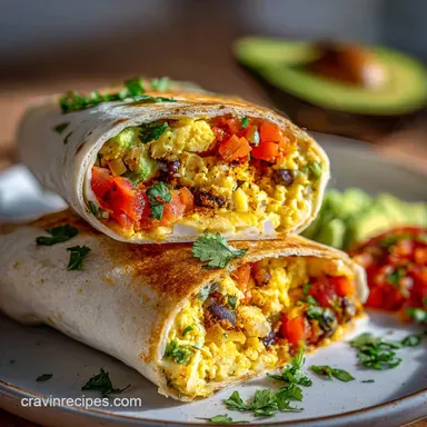 Freezer Friendly Breakfast Burritos for Meal Prep