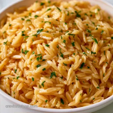 Garlic Butter Orzo in 20 Minutes