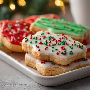 Glazed Maple Shortbread Cookies in 92 Minutes Recipe Card