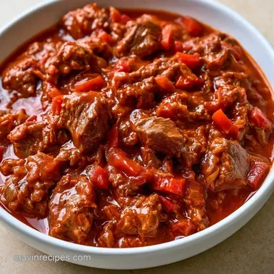 Gluten-Free Chili: Slow-Cooked Recipe Card