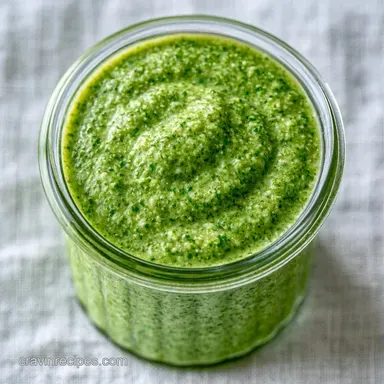 Green Poblano Hot Sauce in 25 Minutes Recipe Card