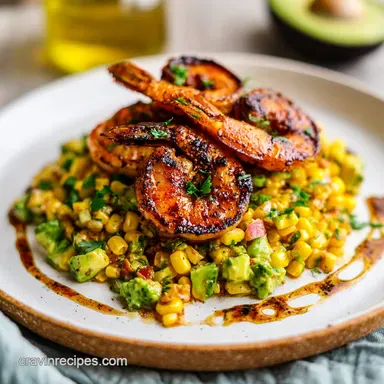 Grilled Shrimp Bowl in 25 Minutes Recipe Card