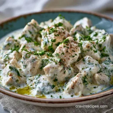 Healthy Herb Chicken Salad for 4 Servings