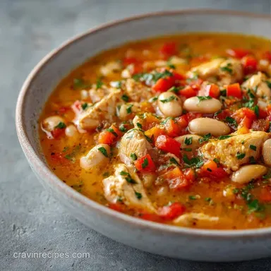 Healthy High Protein Soup in 40 Minutes Recipe Card