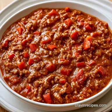 Turkey Chili for 6 Servings Recipe Card