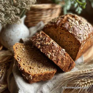 Whole Grain Bread for 12 Servings