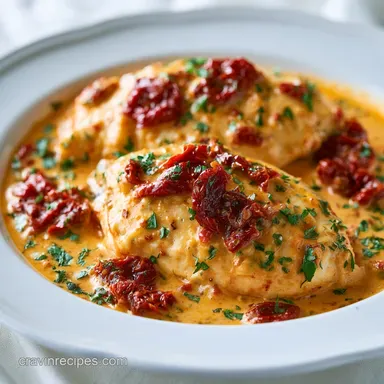 Marry Me Chicken: Slow-Cooked Recipe Card