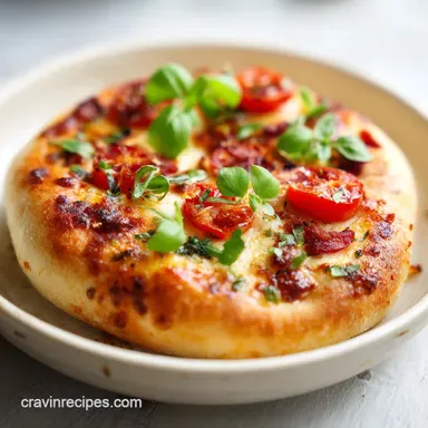 Homemade Pizza Dough Recipe for 2 Pizzas Recipe Card