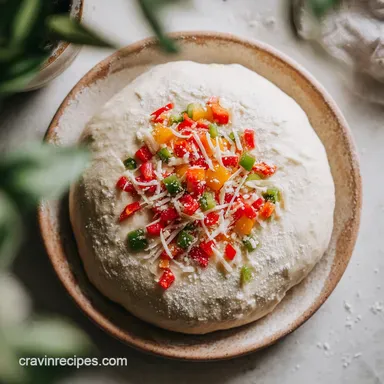 Homemade Pizza Dough Recipe for 2 Pizzas
