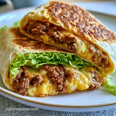 Keto Crunchwraps in 30 Minutes Recipe Card