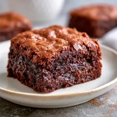 Zucchini Brownies for 12 Servings