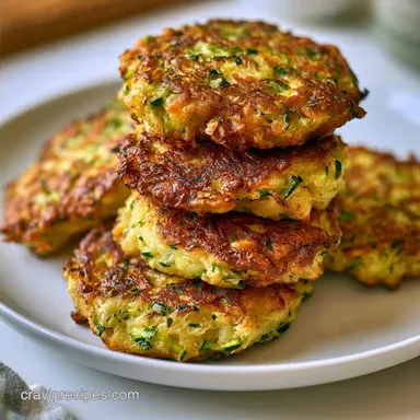 Crispy Zucchini Fritters in 31 Minutes
