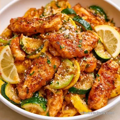 Lemon Parmesan Chicken in 25 Minutes