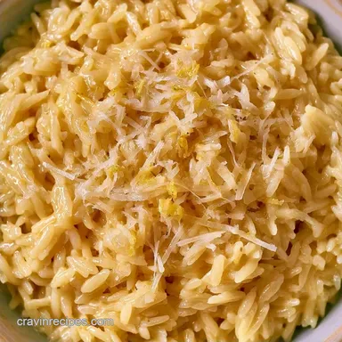 Lemon Parmesan Orzo in 20 Minutes