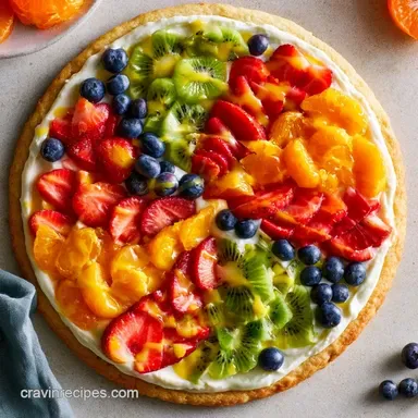 8 Lemon Fruit Pizza Recipes: Glazed & Classic Style