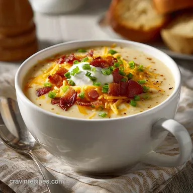 Loaded Baked Potato Soup in 30 Minutes