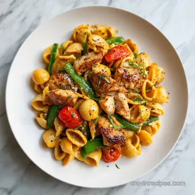 Marry Me Chicken Pasta for 4 Servings Recipe Card