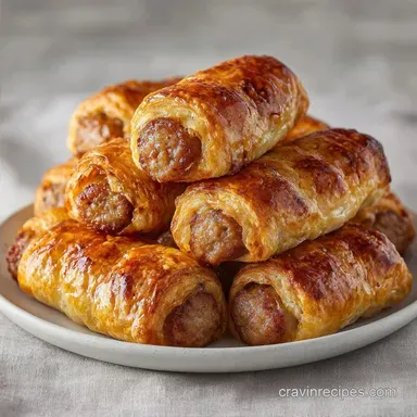 Mini Sausage Rolls in 30 Minutes