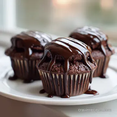 Chocolate Cupcakes with Chocolate: Moist, Fudgy
