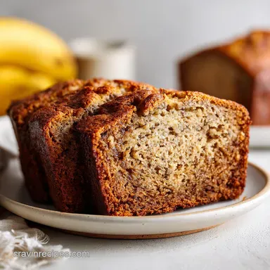 Vegan Banana Bread: 1 Hour 10 Mins