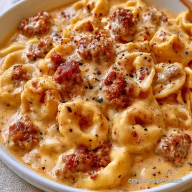 Tortellini and Sausage in 20 Minutes