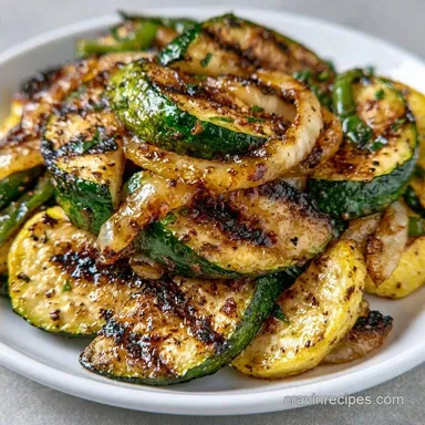 Crispy Oven Roasted Zucchini and Squash