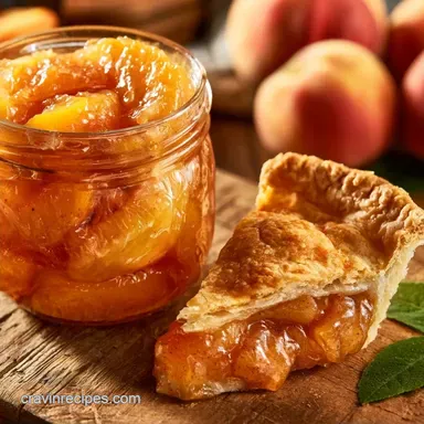 Peach Pie Filling Recipes: Fresh, Frozen & Canned
