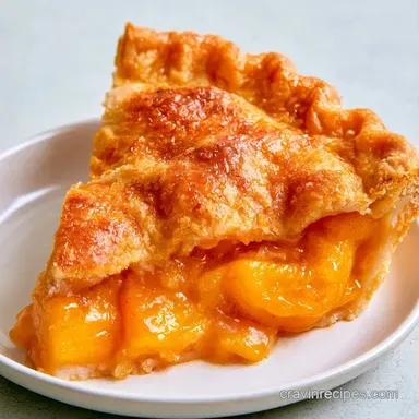 Peach Pie With Frozen Peaches for 12 Recipe Card