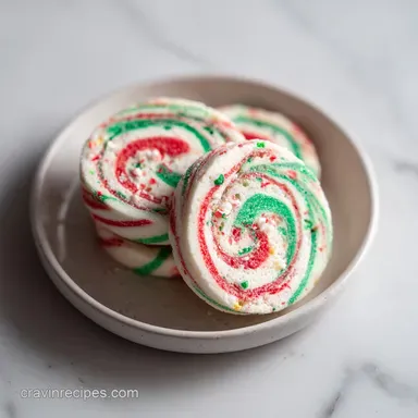 Christmas Peppermint Swirl Treat: No Bake