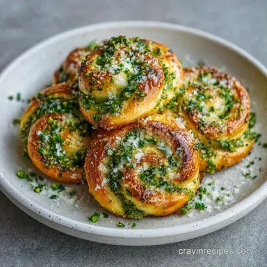 Pesto Puff Pastry with Parmesan Recipe Card