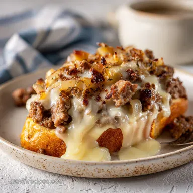 Philly Cheesesteak Bowls in 30 Minutes Recipe Card